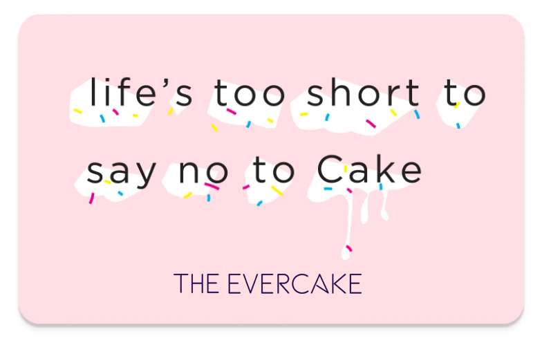 The Evercake Giftcard